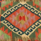 Kézi szövésű Kilim párnahuzat 45x45 afgán díszpárna