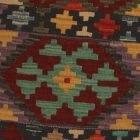 Afgán Kilim párnahuzat 45x45 kézi szövésű párna