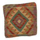 Keleti díszpárna 45x45 kézi szövésű Kelim párnahuzat