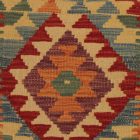 Keleti párna 45x45 kézi készítésű Kilim párnahuzat