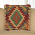 Kézi szövésű díszpárna 45x45 Kilim párnahuzat