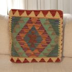 Kézi szövésű díszpárna 45x45 Kilim párnahuzat