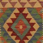 Kézi szövésű díszpárna 45x45 Kilim párnahuzat