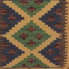 Kézi szövésű Kilim párnahuzat 45x45 afgán díszpárna
