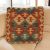 Kézi szövésű Kilim párnahuzat 45x45 afgán díszpárna