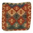 Kézi szövésű Kilim párnahuzat 45x45 afgán díszpárna