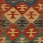 Kézi szövésű Kilim párnahuzat 45x45 afgán díszpárna