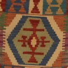 Kézi szövésű Kilim párnahuzat 45x45 afgán díszpárna
