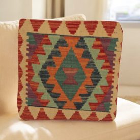 Kézi szövésű párna 45x45 Kilim párnahuzat