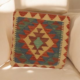 Kézi szövésű párna 45x45 Kilim párnahuzat