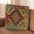 Kézi szövésű párnahuzat 45x45 Kilim díszpárna