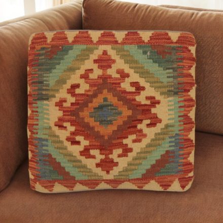 Kilim díszpárna 45x45 kézi szövésű Kelim párnahuzat