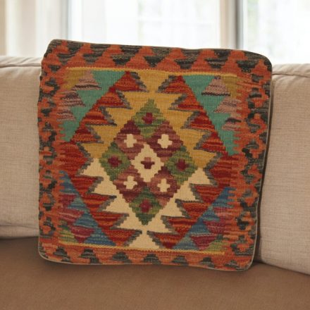 Kilim díszpárna 45x45 kézi szövésű Kelim párnahuzat