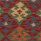 Kilim díszpárna 45x45 kézi szövésű párnahuzat
