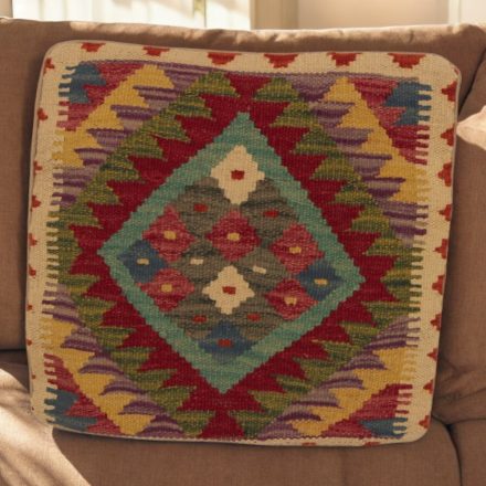Kilim párna 45x45 kézi szövésű párnahuzat