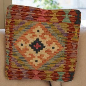 Kilim párnahuzat 45x45 kézi szövésű díszpárna