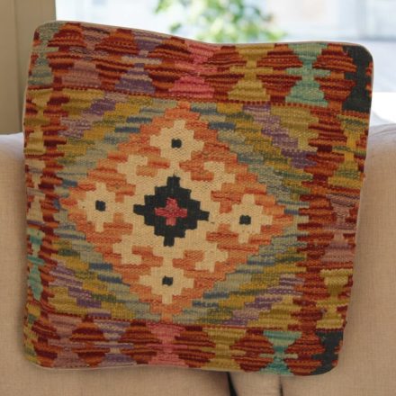 Kilim párnahuzat 45x45 kézi szövésű díszpárna