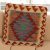 Kilim párnahuzat 45x45 kézi szövésű díszpárna