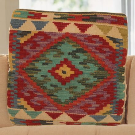 Kilim párnahuzat 45x45 kézi szövésű díszpárna