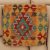 Kilim párnahuzat 45x45 kézi szövésű párna