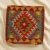 Kézi szövésű Kilim párnahuzat 45x45 afgán díszpárna