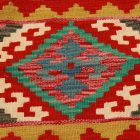 Kézi szövésű Kilim párnahuzat 45x45 afgán díszpárna