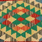 Kézi szövésű párna 45x45 Kilim párnahuzat