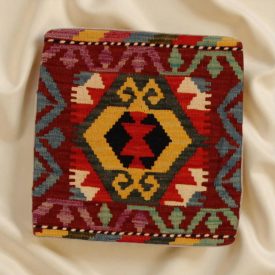 Kézi szövésű párna 45x45 Kilim párnahuzat