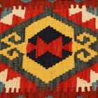 Kézi szövésű párna 45x45 Kilim párnahuzat