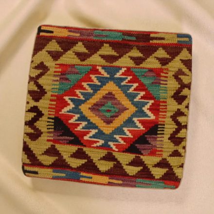 Kézi szövésű párnahuzat 45x45 Kilim díszpárna