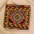 Kézi szövésű párnahuzat 45x45 Kilim díszpárna