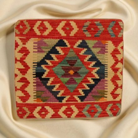 Kézi szövésű párnahuzat 45x45 Kilim díszpárna
