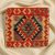 Kézi szövésű párnahuzat 45x45 Kilim díszpárna