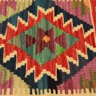 Kézi szövésű párnahuzat 45x45 Kilim díszpárna