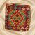 Kézi szövésű párnahuzat 45x45 Kilim díszpárna