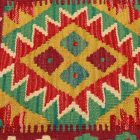 Kézi szövésű párnahuzat 45x45 Kilim díszpárna