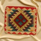 Kézi szövésű párnahuzat 45x45 Kilim díszpárna