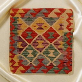 Kézi szövésű párnahuzat 45x45 Kilim díszpárna