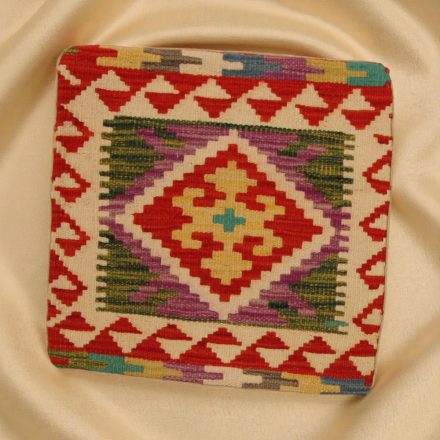 Kézi szövésű párnahuzat 45x45 Kilim díszpárna