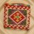 Kézi szövésű párnahuzat 45x45 Kilim díszpárna
