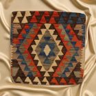 Kézi szövésű párnahuzat 45x45 Kilim díszpárna