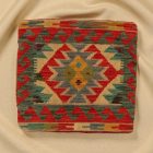 Kilim díszpárna 45x45 kézi szövésű Kelim párnahuzat