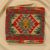 Kilim díszpárna 45x45 kézi szövésű Kelim párnahuzat