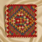 Kilim díszpárna 45x45 kézi szövésű párnahuzat