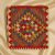 Kilim díszpárna 45x45 kézi szövésű párnahuzat