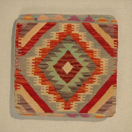 Kilim díszpárna 45x45 kézi szövésű párnahuzat