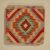 Kilim díszpárna 45x45 kézi szövésű párnahuzat