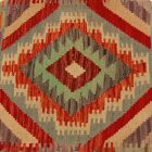 Kilim díszpárna 45x45 kézi szövésű párnahuzat