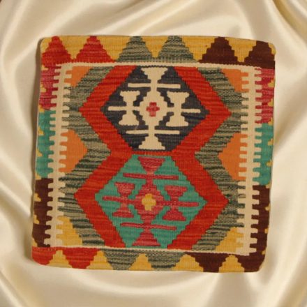 Kilim díszpárna 45x45 kézi szövésű párnahuzat