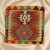 Kilim díszpárna 45x45 kézi szövésű párnahuzat
